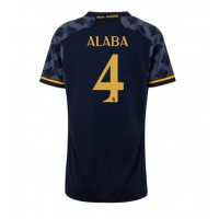 Real Madrid David Alaba #4 Bortatröja Dam 2023-24 Kortärmad